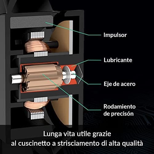 ARCTIC P12 120mm Black 56.3 CFM 5-Pack image