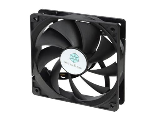 Silverstone FN 120mm Black 58.47 CFM image