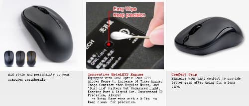 A4Tech G9-330H-2 Wireless Optical Mouse image