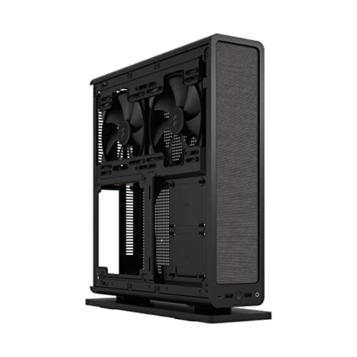Fractal Design Ridge PCIe 4.0 Mini-ITX Tower Black with Mesh Side Panel and USB 3.2 Gen 2 Type-C / USB 3.2 Gen 1 Type-A image