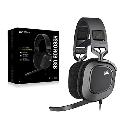Corsair HS80 RGB 7.1 Channel Closed Gaming Headset image