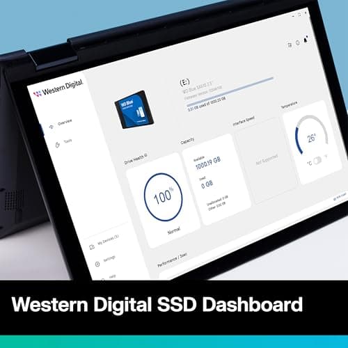 Western Digital Blue SA510 1TB 2.5" SSD SATA 6.0 Gb/s image