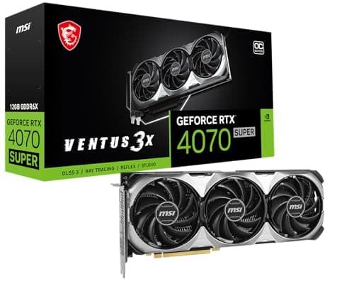 MSI GeForce RTX 4070 SUPER 12G VENTUS 3X OC image