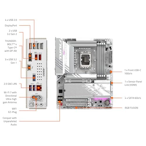 Gigabyte Z890 AORUS ELITE WIFI7 ICE DDR5 ATX image