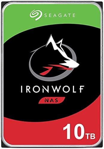 Seagate IronWolf NAS 10 TB 3.5" 7200 RPM Internal Hard Drive image