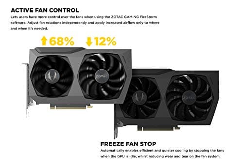 Zotac GAMING Twin Edge OC GeForce RTX 3070 8GB GDDR6 Black image