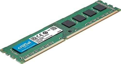 Crucial CT51264BD160BJ Black / Green DDR3-1600 CL11 4GB (1x4GB) image