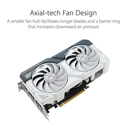 Asus DUAL OC GeForce RTX 4060 Ti 8GB GDDR6 White image
