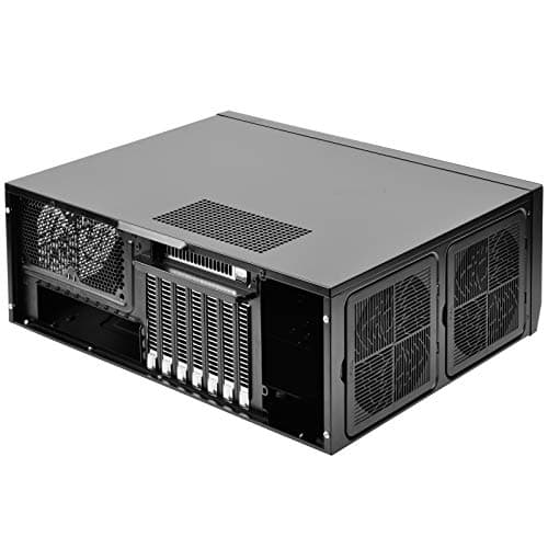 Silverstone GD09 HTPC Black Mesh Side Panel with USB 3.2 Gen 2 Type-C USB 3.2 Gen 1 Type-A image