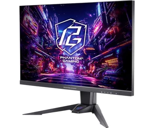 ASRock Phantom Gaming PG27QRT1B 27" 1440p 180Hz VA Curved Monitor image