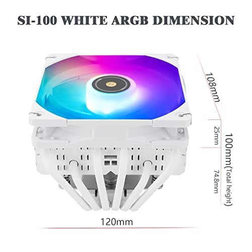 Thermalright SI-100 White Air ARGB 72.37 CFM White image