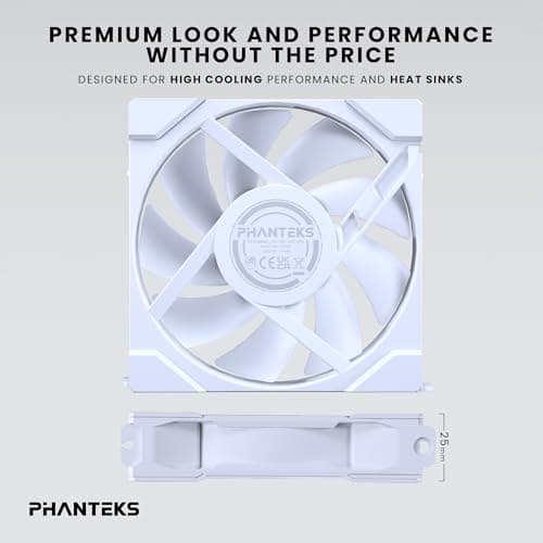 Phanteks M25G2-120 120mm White PWM D-RGB 3-Pack image
