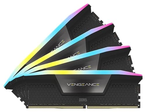 Corsair Vengeance RGB Black DDR5-5600 CL40 128GB (4x32GB) image
