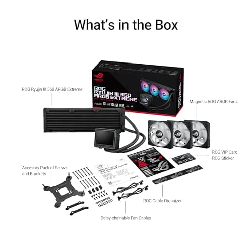 Asus ROG RYUJIN III 360 ARGB Extreme Black Edition image