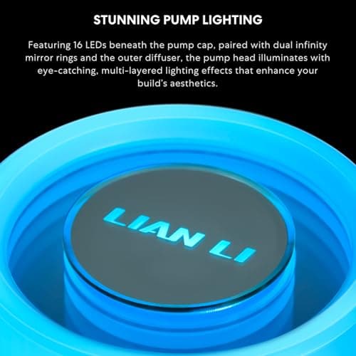 Lian Li Galahad II Lite RGB Water 360mm 79 CFM Black image