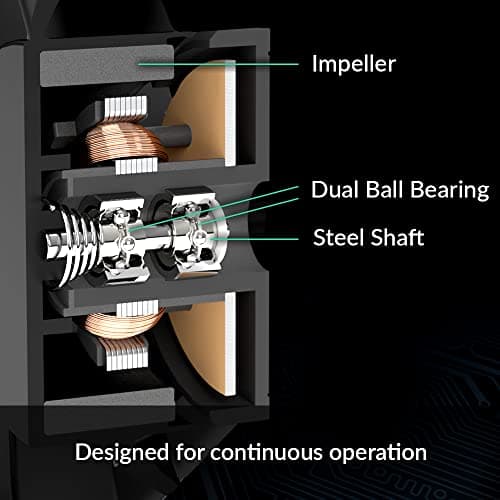 ARCTIC Alpine 17 CO Air 77mm Black image