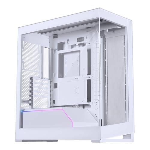Phanteks NV5 MKII ATX Mid Tower White Tempered Glass Side Panel image