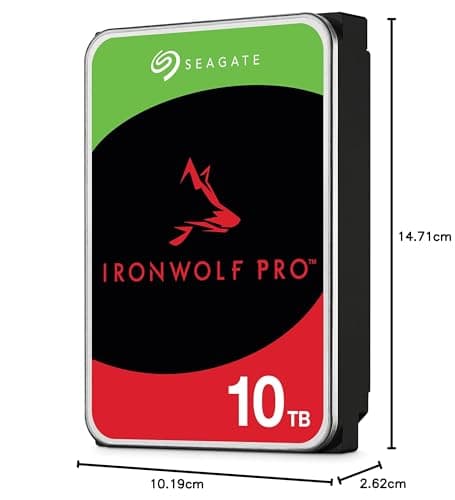 Seagate IronWolf Pro NAS 10TB HDD 3.5" 7200RPM SATA image