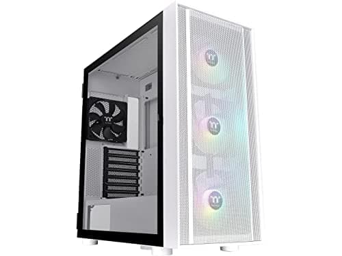Thermaltake H570 ATX Mid Tower White Tempered Glass ARGB image