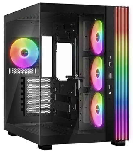 be quiet! Light Base 600 LX ATX Mid Tower Black Tempered Glass Side Panel main image