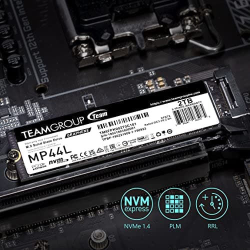 TEAMGROUP MP44L 1TB SSD M.2 PCIe 4.0 NVMe image
