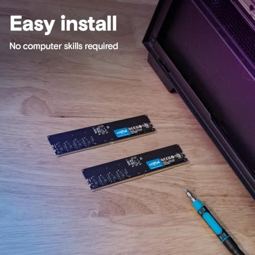 Crucial CT32G48C40U5 Black DDR5-4800 CL40 32GB (1x32GB) image