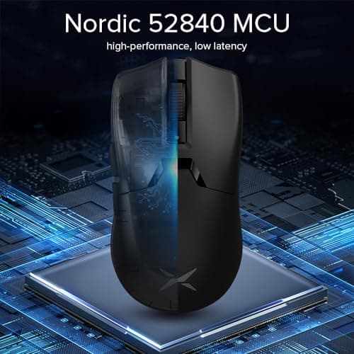 DeLUX M800 Ultra Wireless/Bluetooth/Wired Optical Mouse image