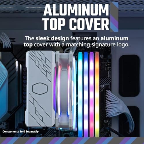 Cooler Master Hyper 212 Halo SF6 Ryu Air 51.88 CFM 154mm White / Orange image