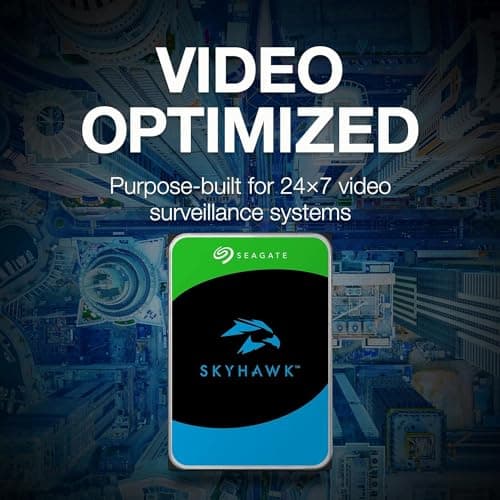 Seagate SkyHawk Surveillance +Rescue 6TB HDD 5400RPM 3.5" SATA image