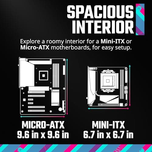 Cooler Master Elite 301 Micro ATX Mid Tower Black Tempered Glass image