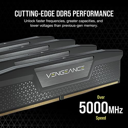 Corsair Vengeance Black DDR5-5200 CL38 192GB (4x48GB) image