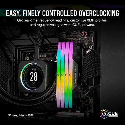 Corsair Vengeance RGB 32GB (2x16GB) DDR5 6400 CL36 Black image