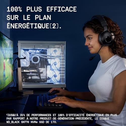 Western Digital WD_BLACK SN7100 1TB SSD M.2-2280 PCIe 4.0 x4 NVMe image