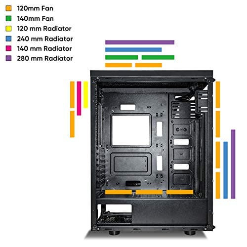 darkFlash Phantom ATX Mid Tower Case image