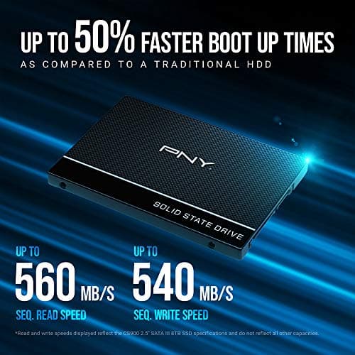 PNY CS900 500GB SSD 2.5" SATA 6.0 Gb/s image