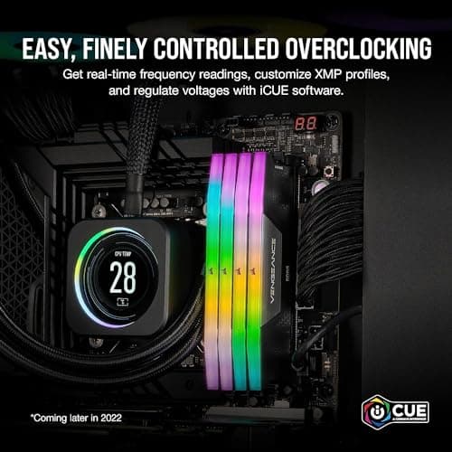 Corsair Vengeance RGB Black DDR5-7200 CL34 32GB (2x16GB) image
