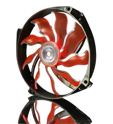 Xigmatek XAF 140mm Orange 90.3 CFM White LED image