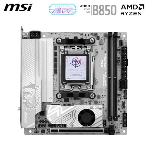 MSI B850 MPG B850I EDGE TI WIFI AM5 DDR5 Mini ITX image