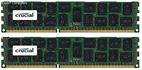 Crucial CT2K16G3ERSLD4160B Green Registered DDR3-1600 CL11 32GB (2x16GB) image
