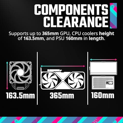 Cooler Master Elite 301 Micro ATX Mid Tower Black Tempered Glass image