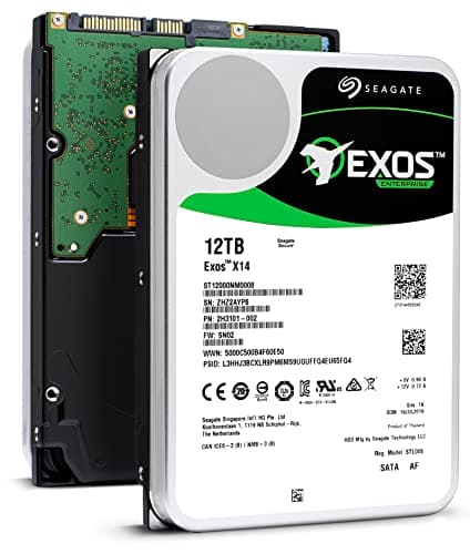 Seagate Exos X14 12TB HDD 7200RPM 3.5" SATA 6.0 Gb/s main image