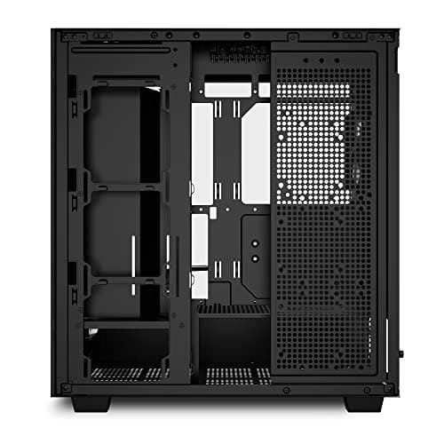 SHARKOON Rebel C50 RGB ATX Mid Tower Black Tempered Glass Side Panel image
