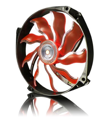 Xigmatek XAF 140mm Orange 90.3 CFM White LED image