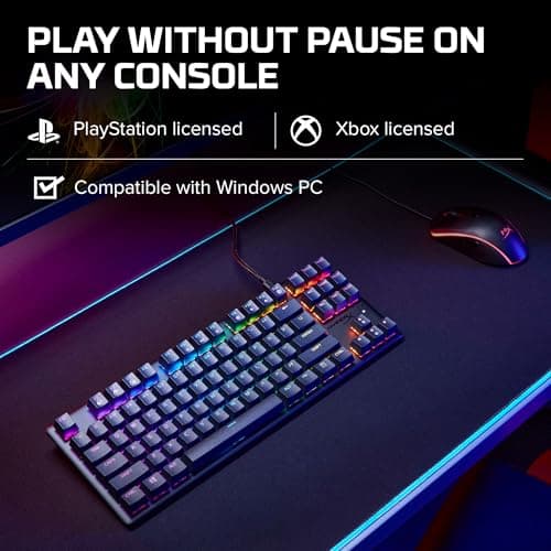 HP HyperX Alloy Origins Core RGB Wired HyperX Aqua Gaming Keyboard image