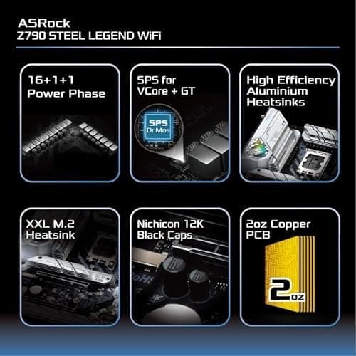 ASRock Z790 Steel Legend WiFi DDR5 ATX image