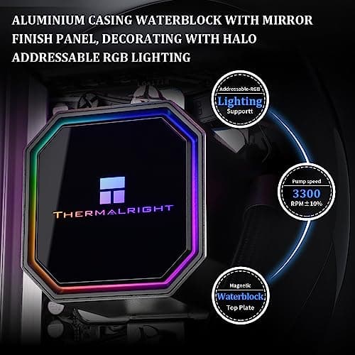 Thermalright Frozen Prism Water 240mm Black image