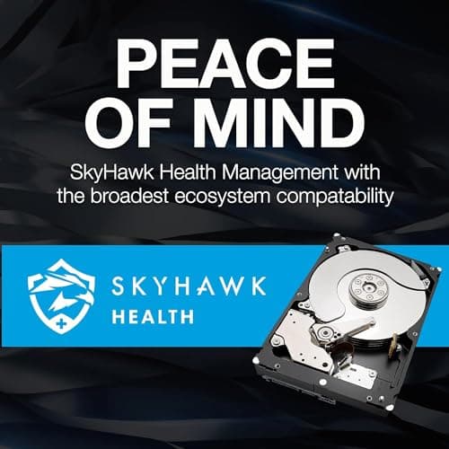 Seagate SkyHawk Surveillance +Rescue 6TB HDD 5400RPM 3.5" SATA image