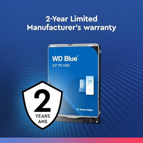Western Digital Blue 2TB 2.5" HDD 5400RPM SATA image