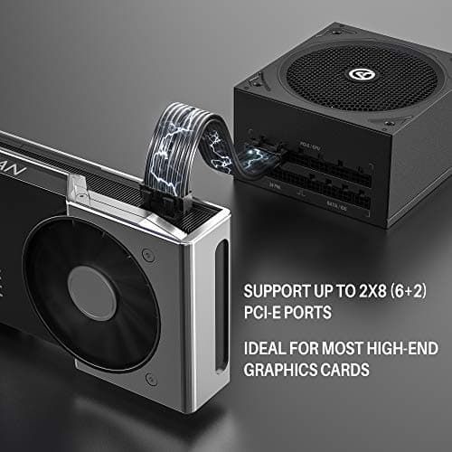 ARESGAME AGK Black / Red ATX 850W Fully Modular 80+ Gold image