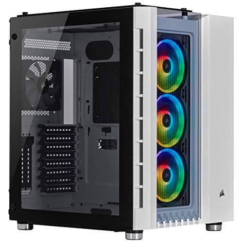 CORSAIR Crystal Series 680X RGB High Airflow Tempered Glass ATX Smart Case, White image